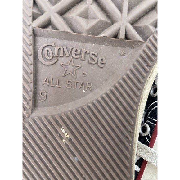 Converse Chuck Taylor Sneakers Size 9 PEACE SIGN  All Star Vintage, Early 2000s - Picture 6 of 8